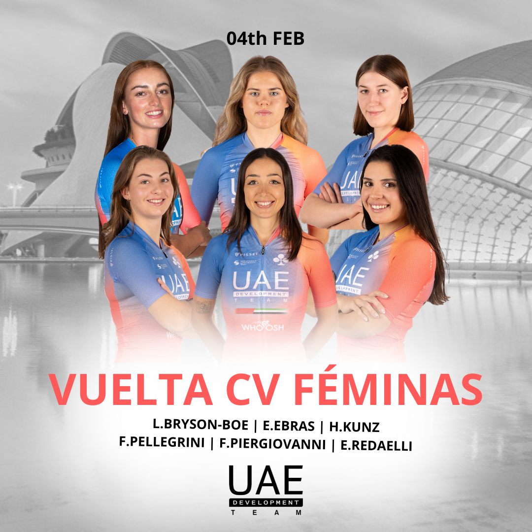 UAE Development Team, back to racing at Vuelta CV Féminas